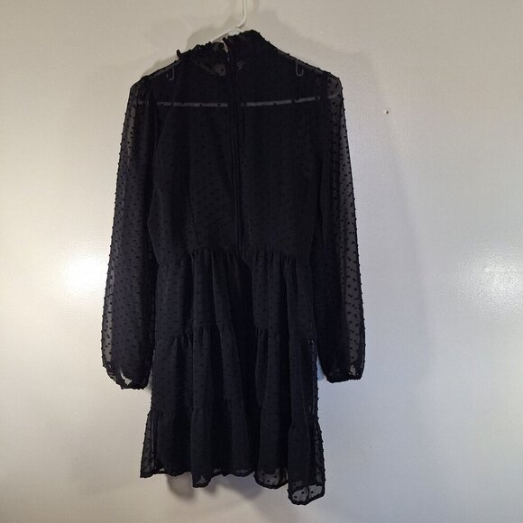 Trixx Black whimsigoth Victorian ruffle dress - Picture 2 of 5